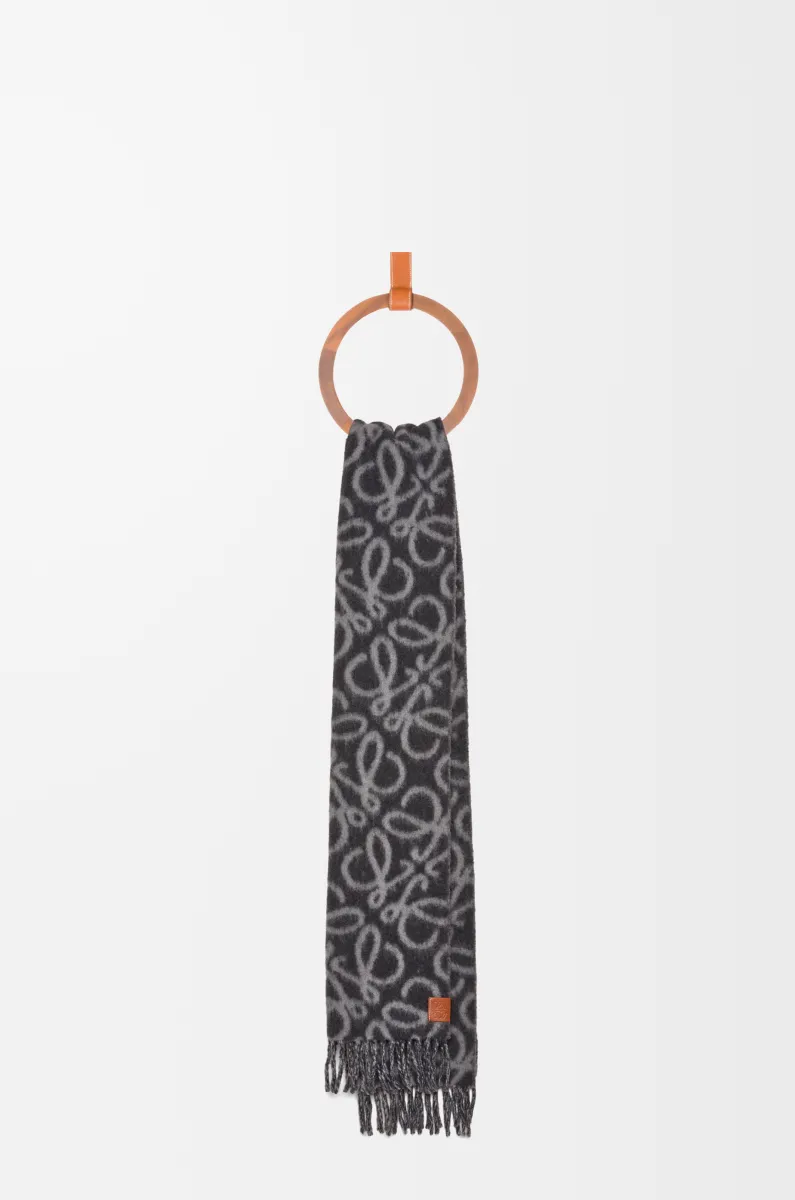 羊驼毛和羊毛混纺 Anagram 围巾