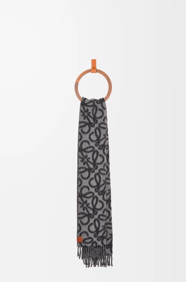 羊驼毛和羊毛混纺 Anagram 围巾