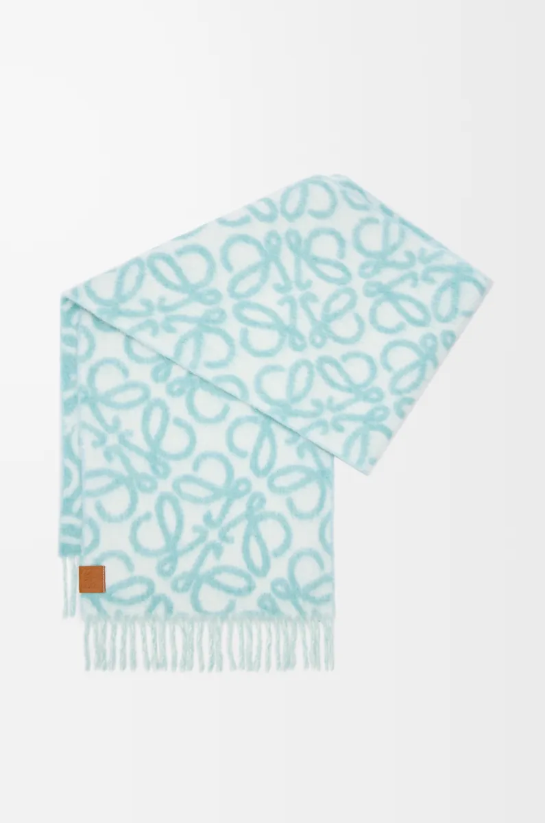 羊驼毛和羊毛混纺 Anagram 围巾