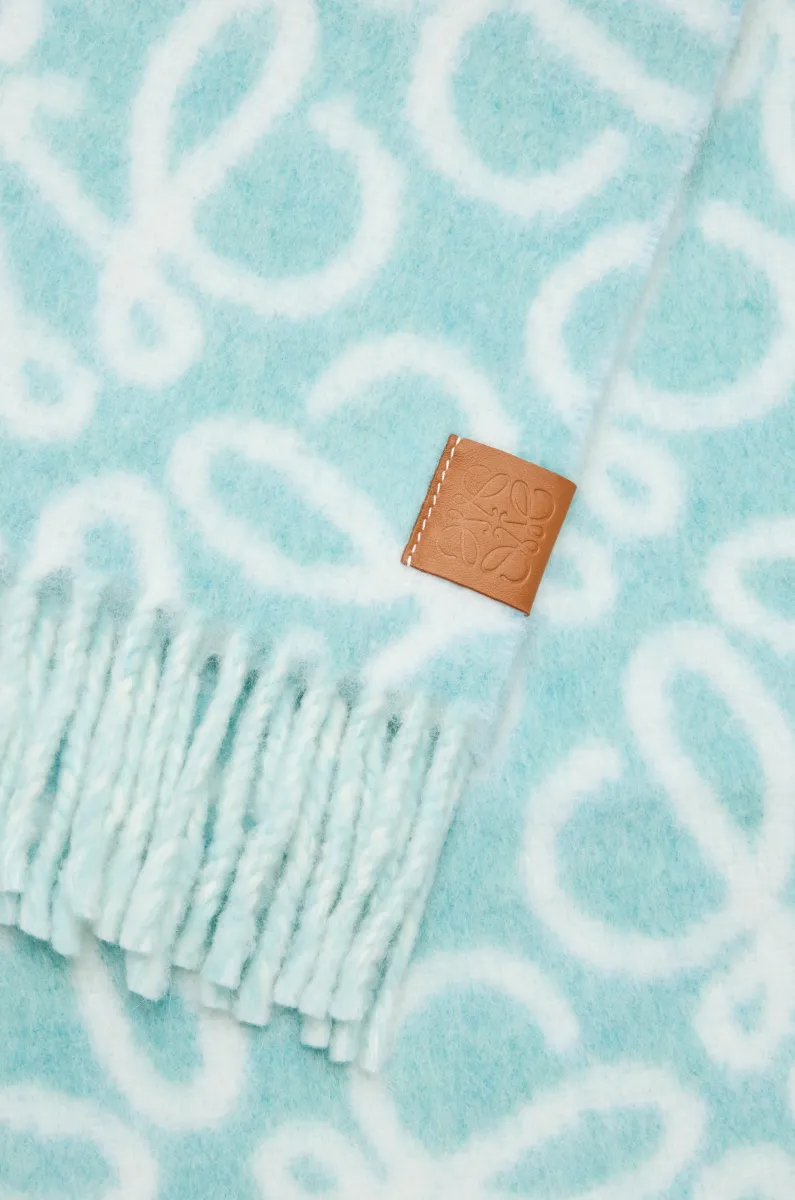 羊驼毛和羊毛混纺 Anagram 围巾