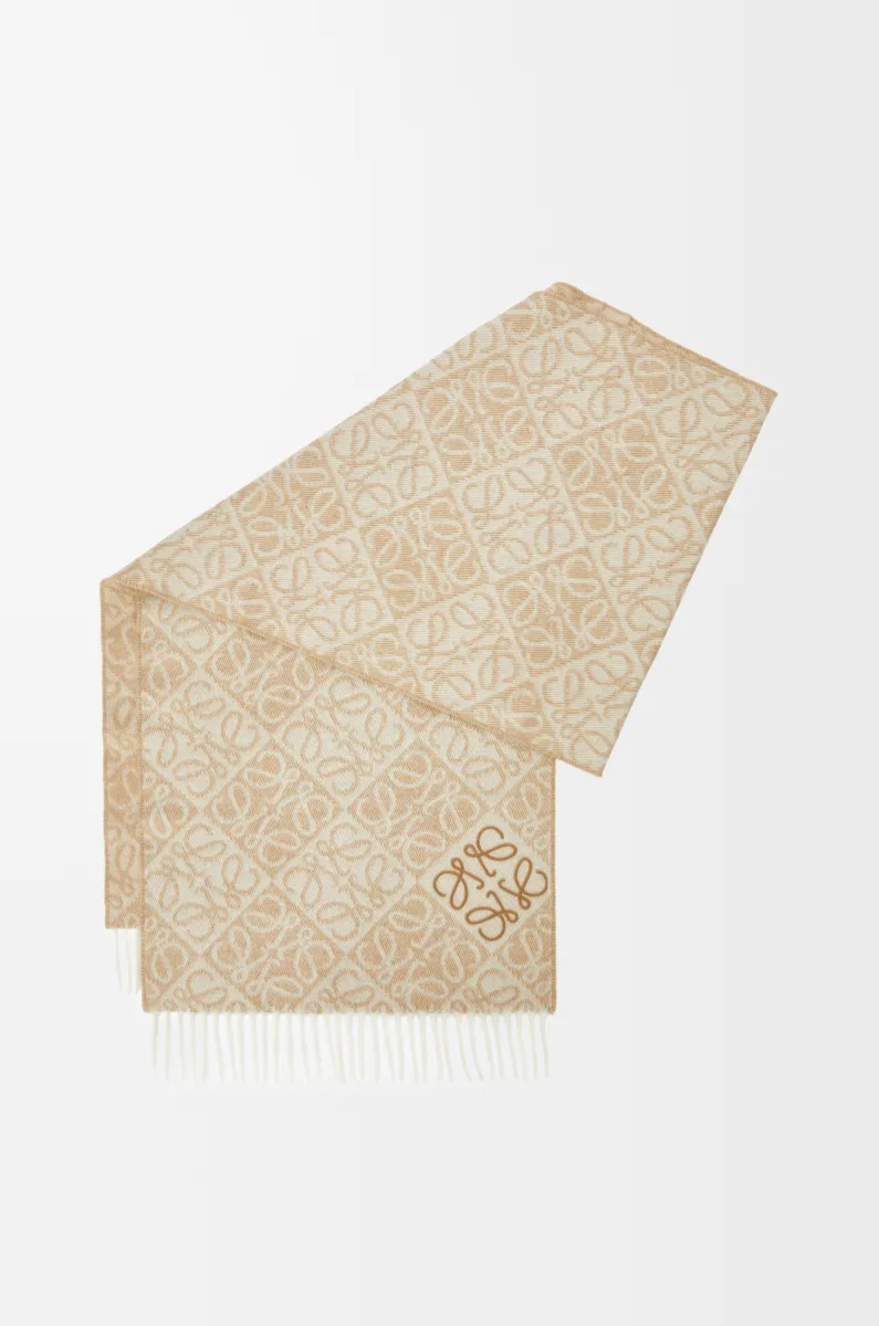 羊毛和羊绒 Anagram 围巾