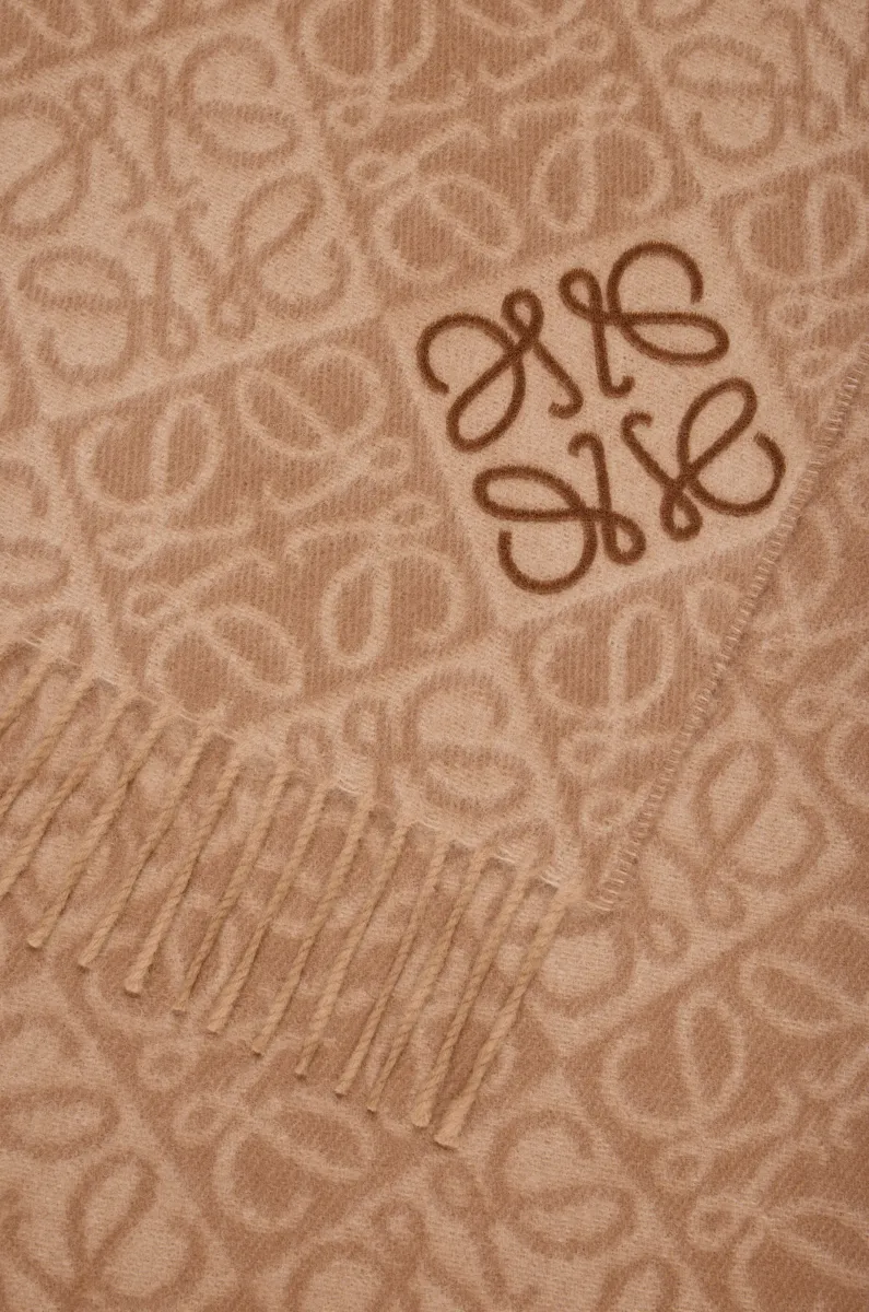 羊毛和羊绒 Anagram 围巾