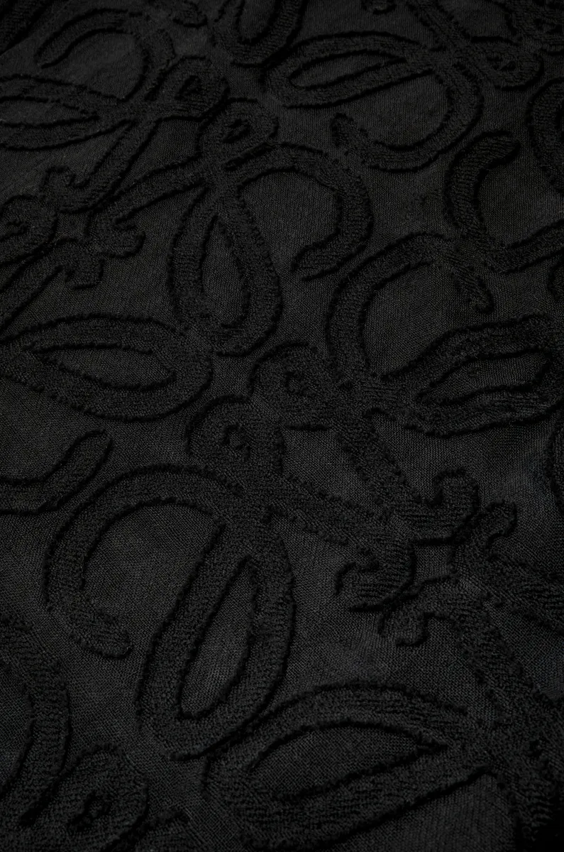 羊毛和丝绸围巾