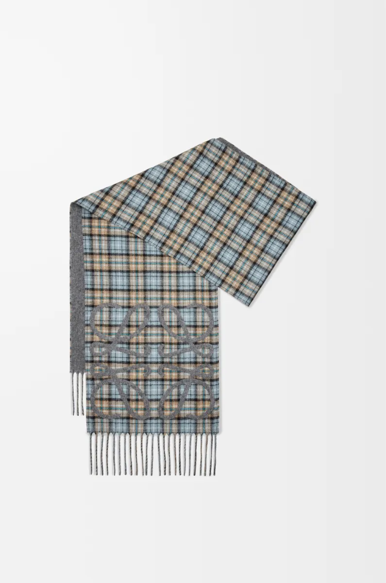 丝绸和羊绒 Anagram 围巾