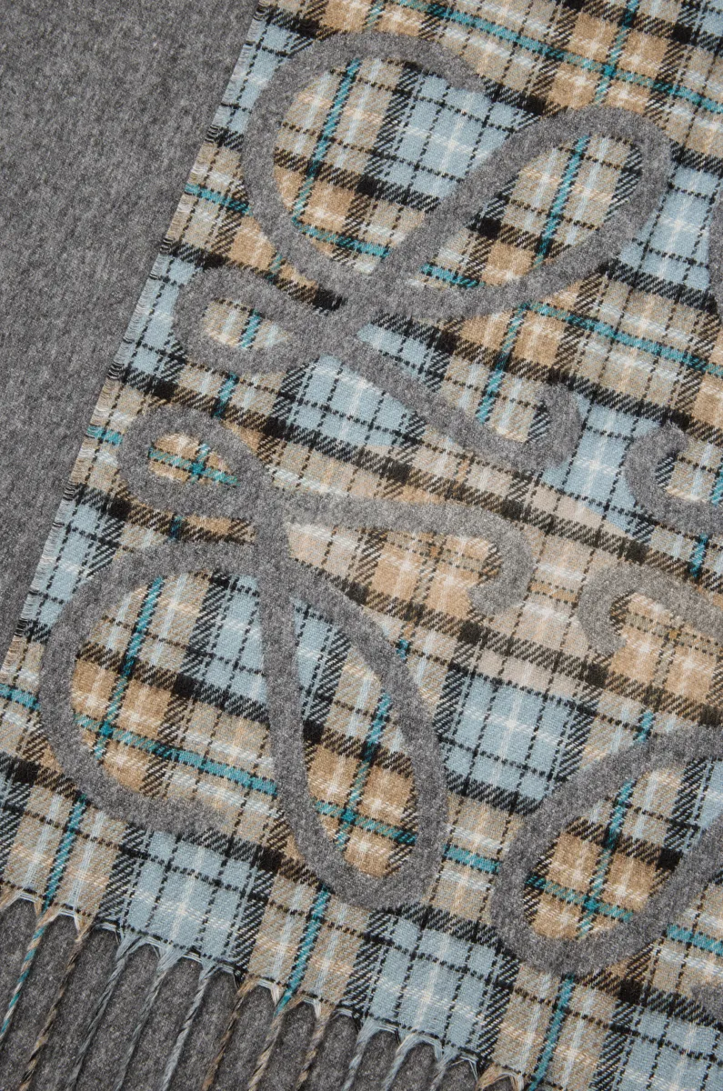 丝绸和羊绒 Anagram 围巾