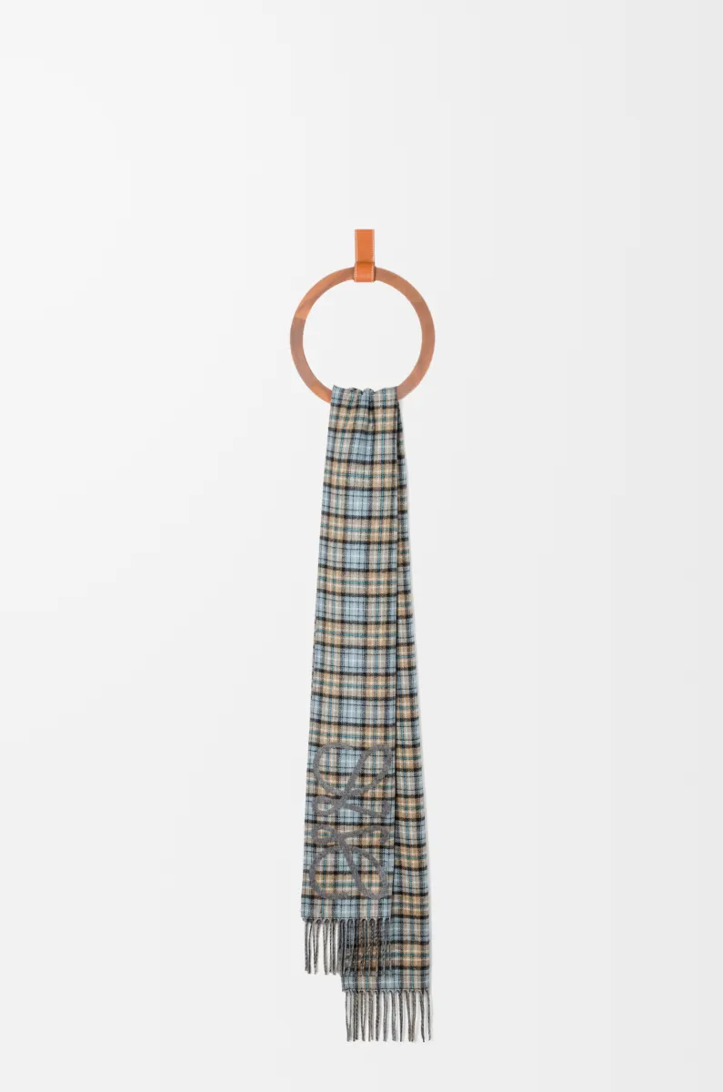 丝绸和羊绒 Anagram 围巾