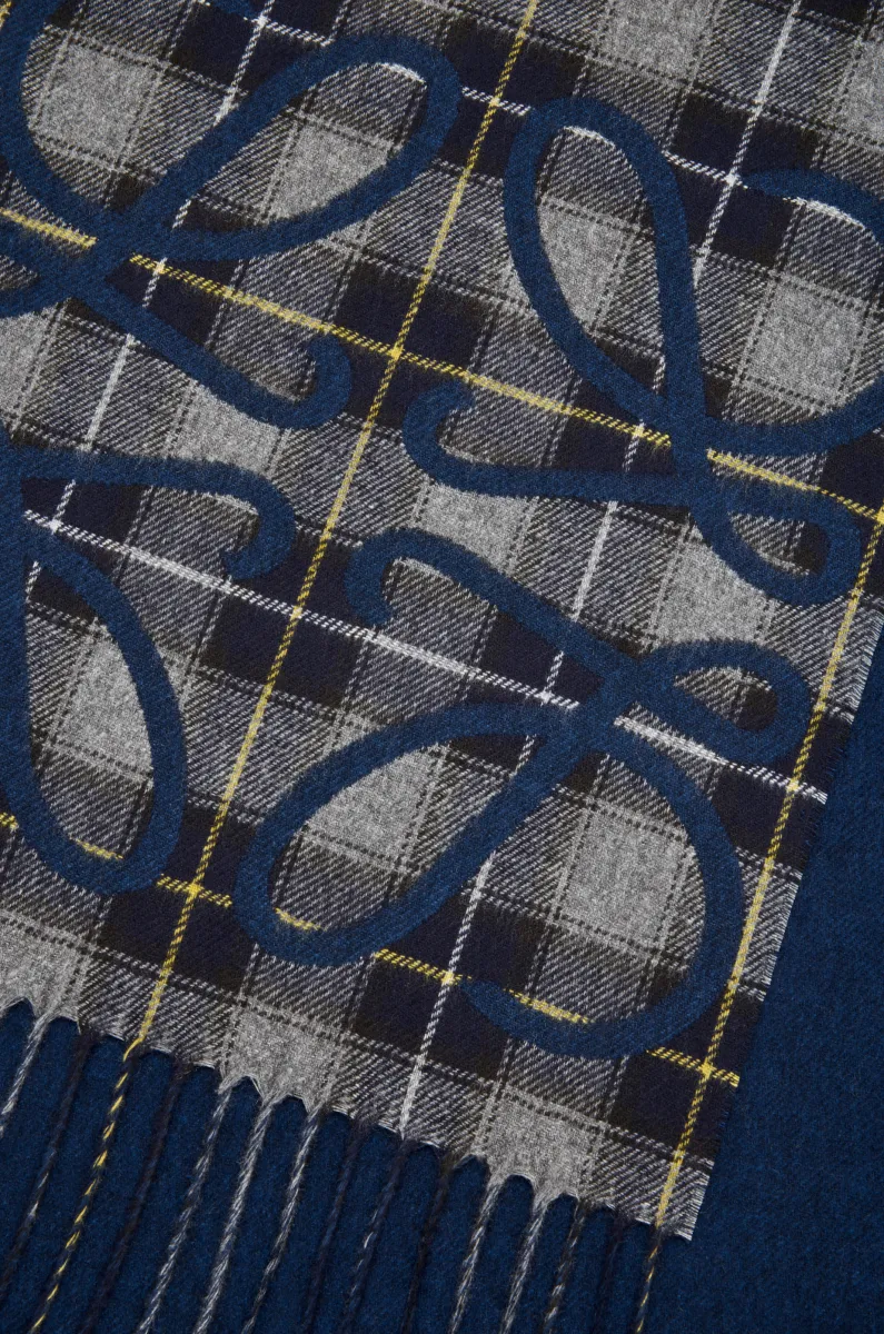 丝绸和羊绒 Anagram 围巾