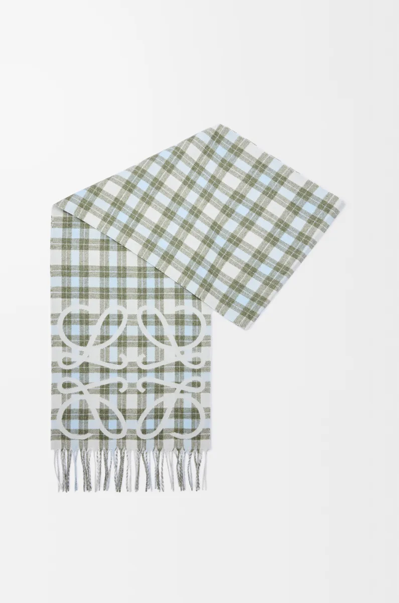 丝绸和羊绒 Anagram 围巾