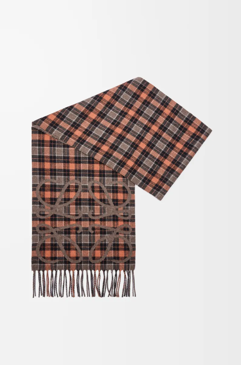 丝绸和羊绒 Anagram 围巾