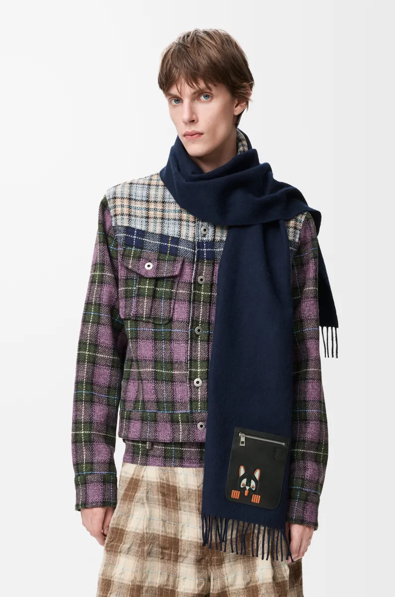 羊毛和羊绒围巾