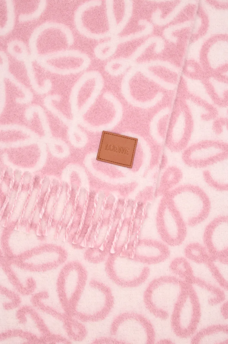 羊驼毛和羊毛混纺 Anagram 围巾