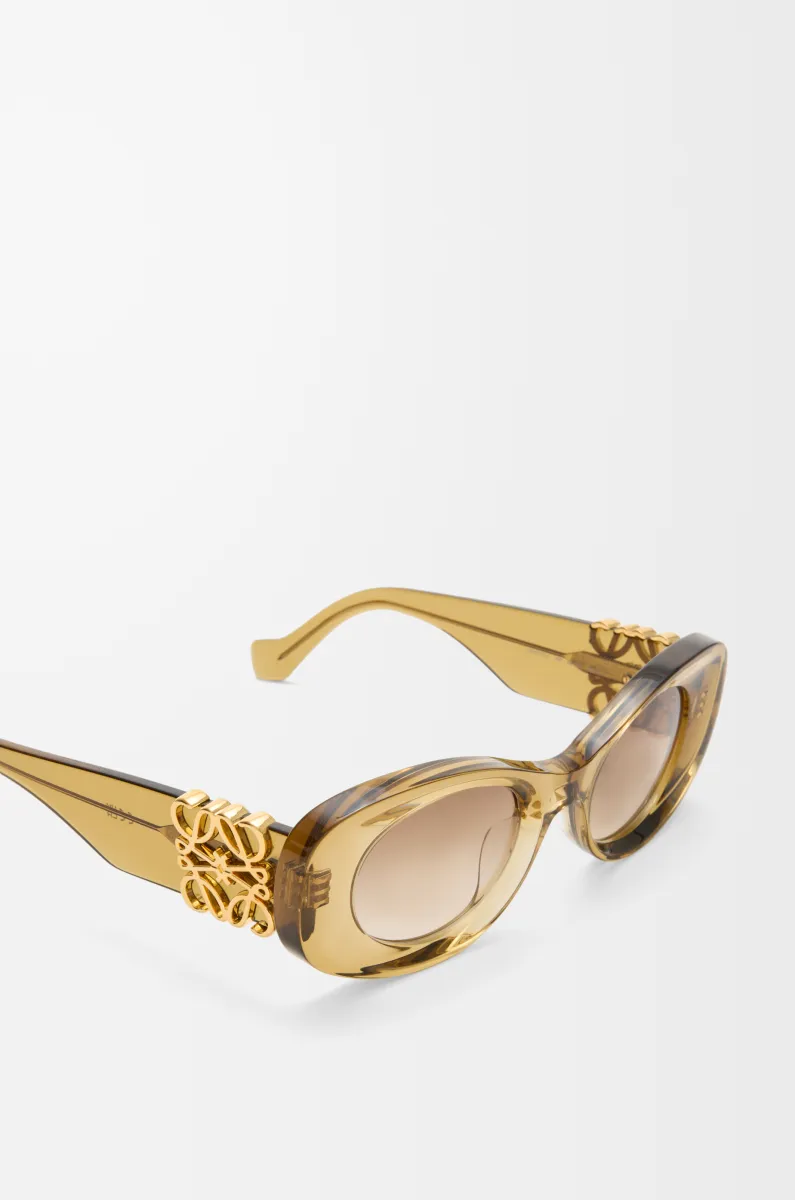 椭圆形 Maxi Anagram 太阳镜