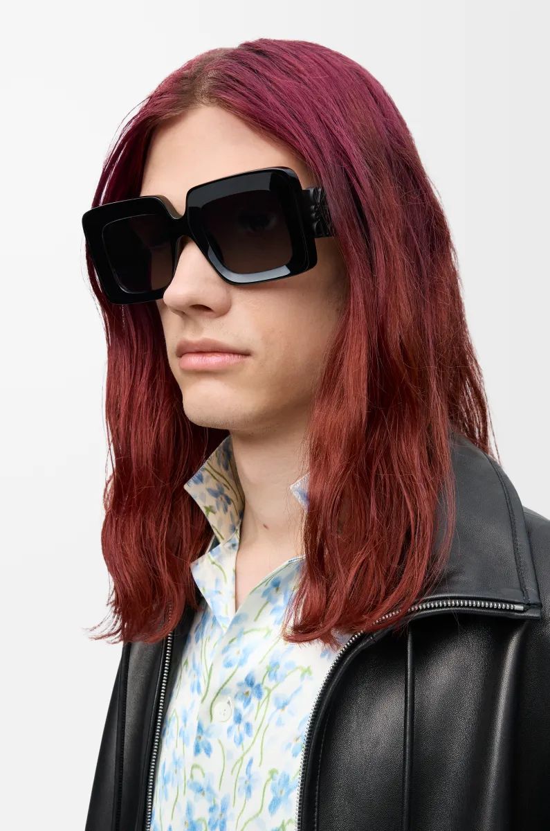 方形 Maxi Anagram 太阳镜