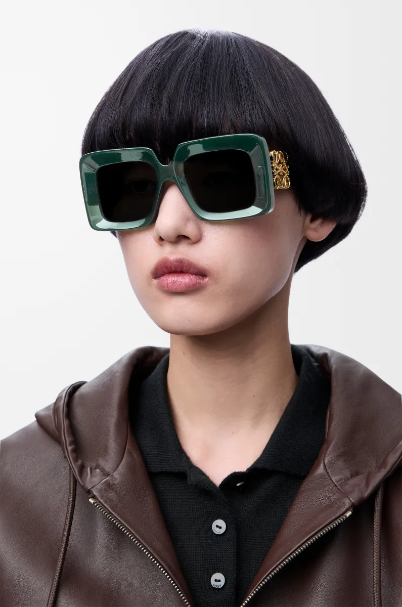 方形 Maxi Anagram 太阳镜