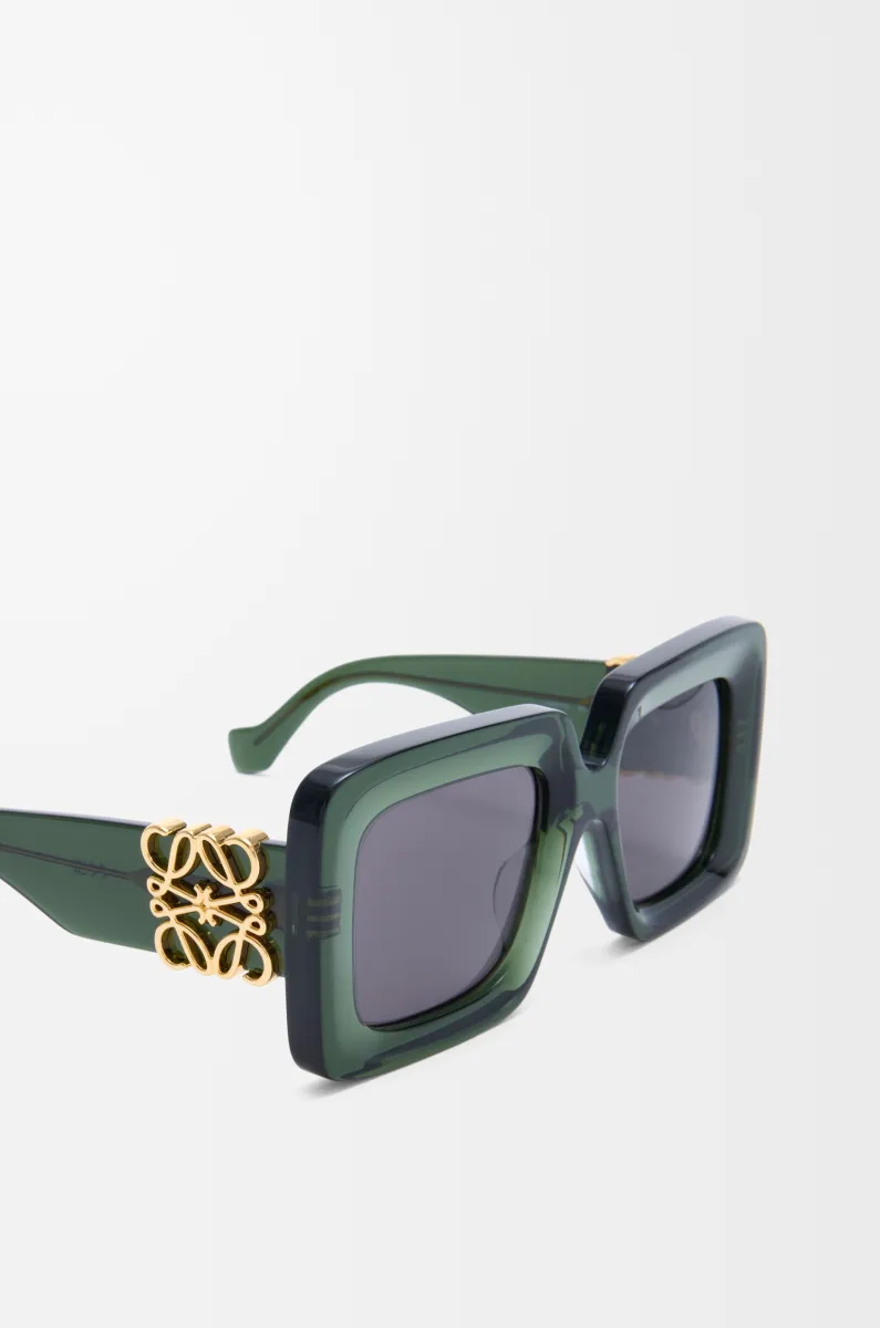 方形 Maxi Anagram 太阳镜