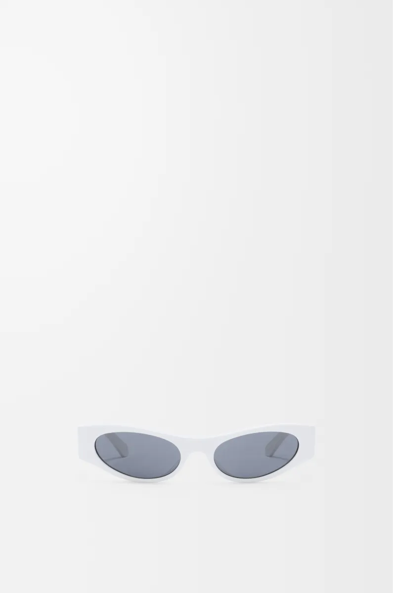 Flash 纤薄猫眼造型太阳眼镜