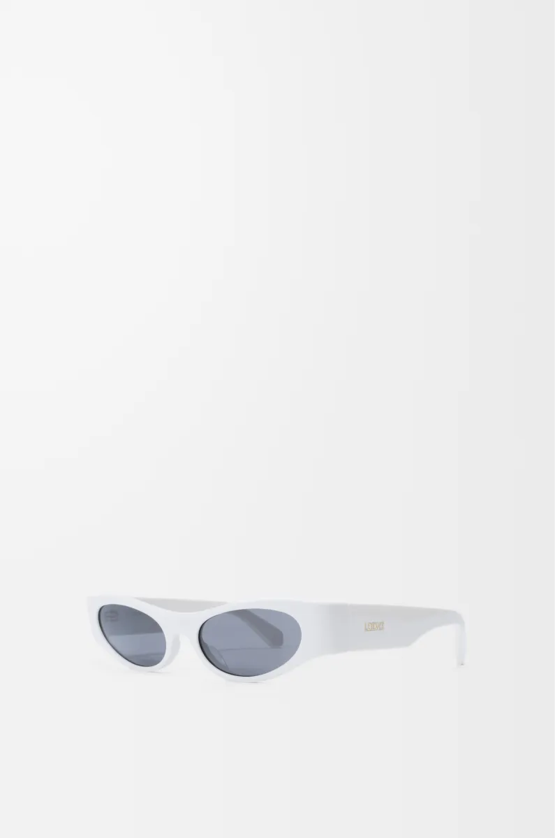 Flash 纤薄猫眼造型太阳眼镜