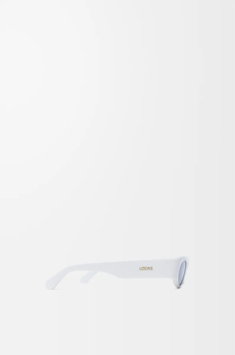 Flash 纤薄猫眼造型太阳眼镜