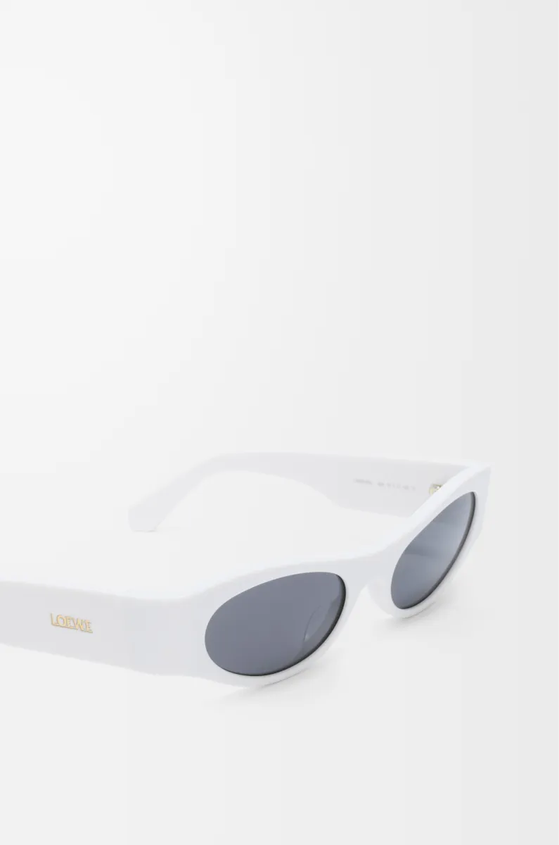 Flash 纤薄猫眼造型太阳眼镜