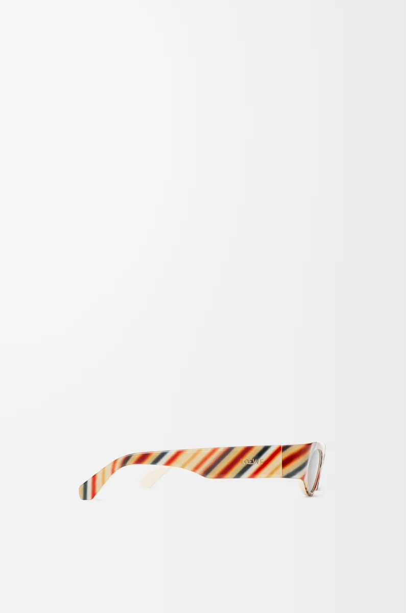 Flash 纤薄猫眼造型太阳眼镜