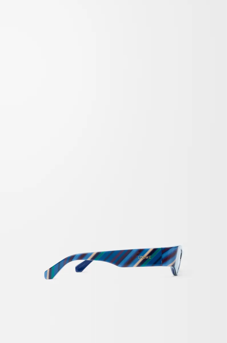 Flash 纤薄猫眼造型太阳眼镜