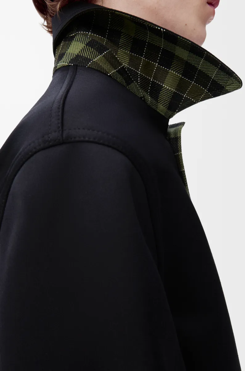 棉质和羊毛大衣