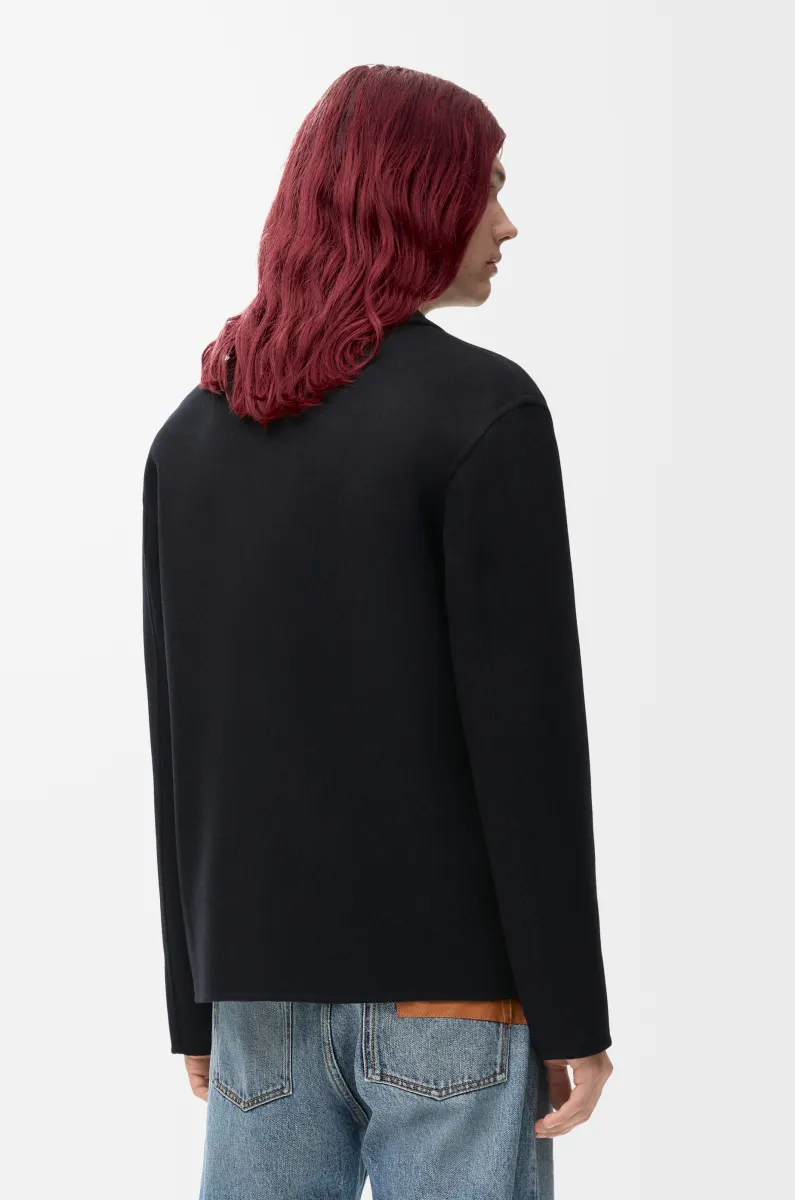 羊毛和羊绒工装外套