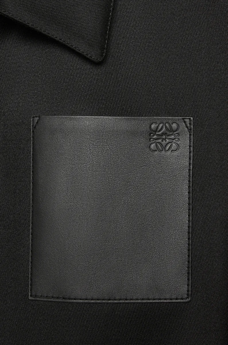 羊毛和羊绒工装外套