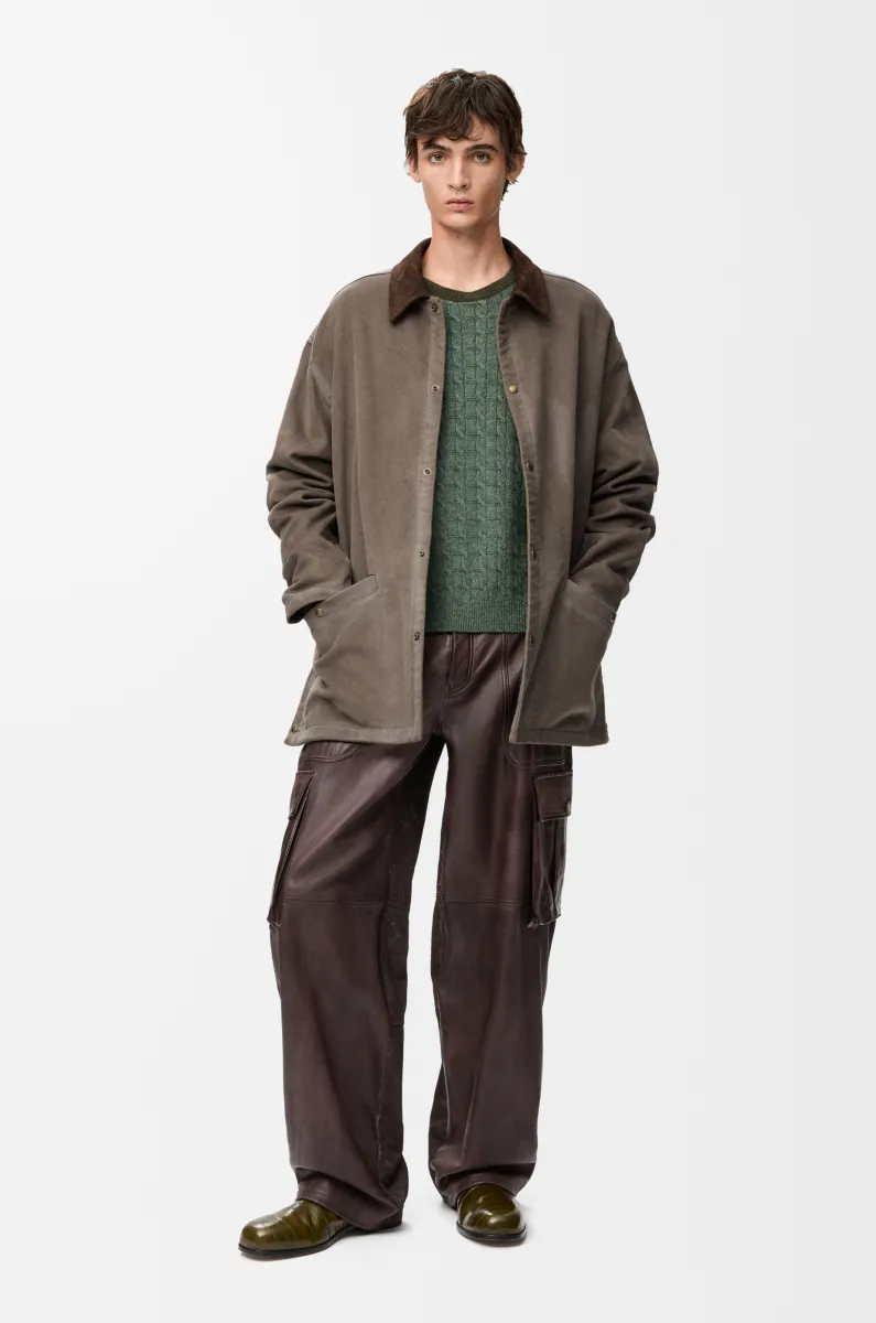 棉质混纺外套衬衫