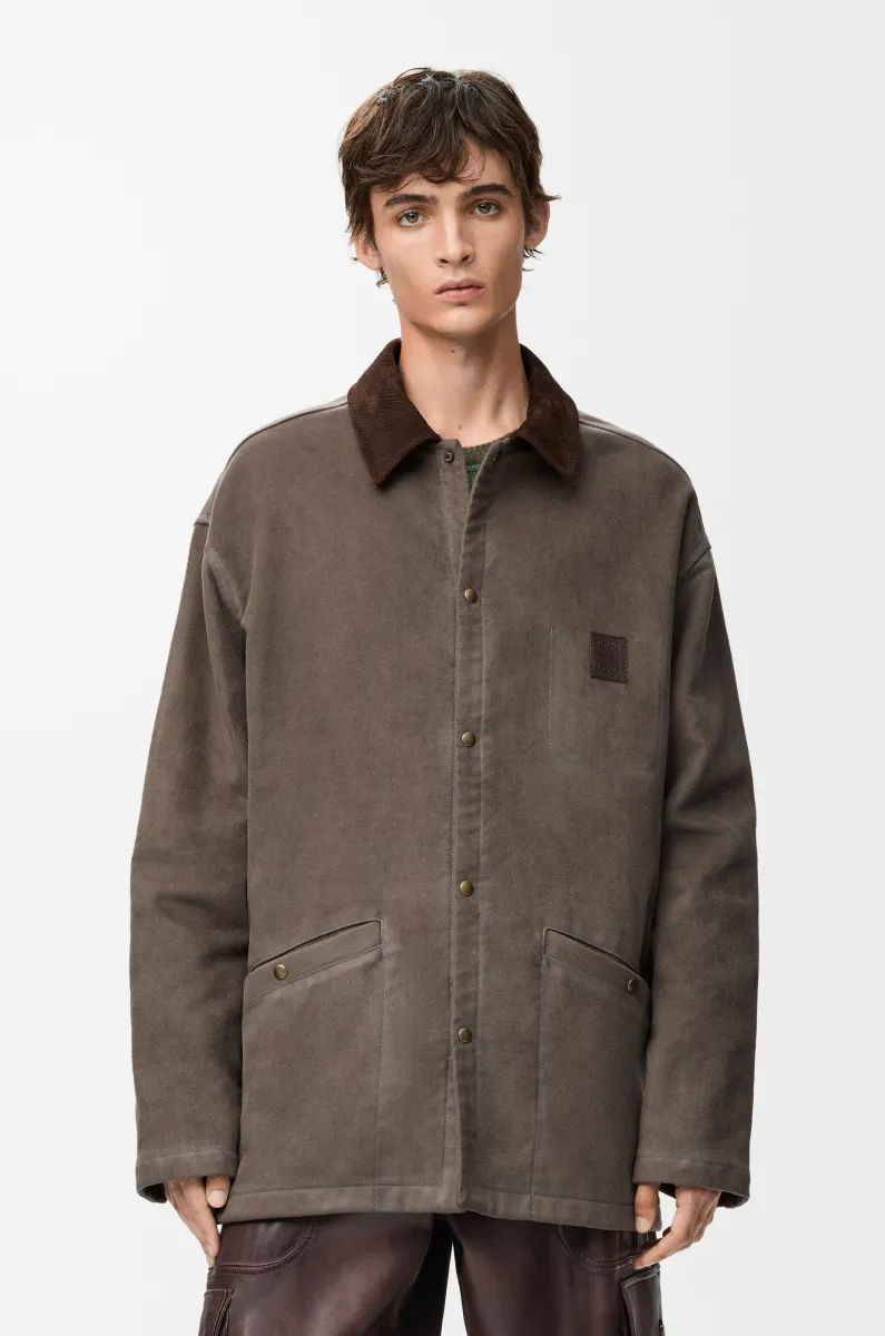 棉质混纺外套衬衫