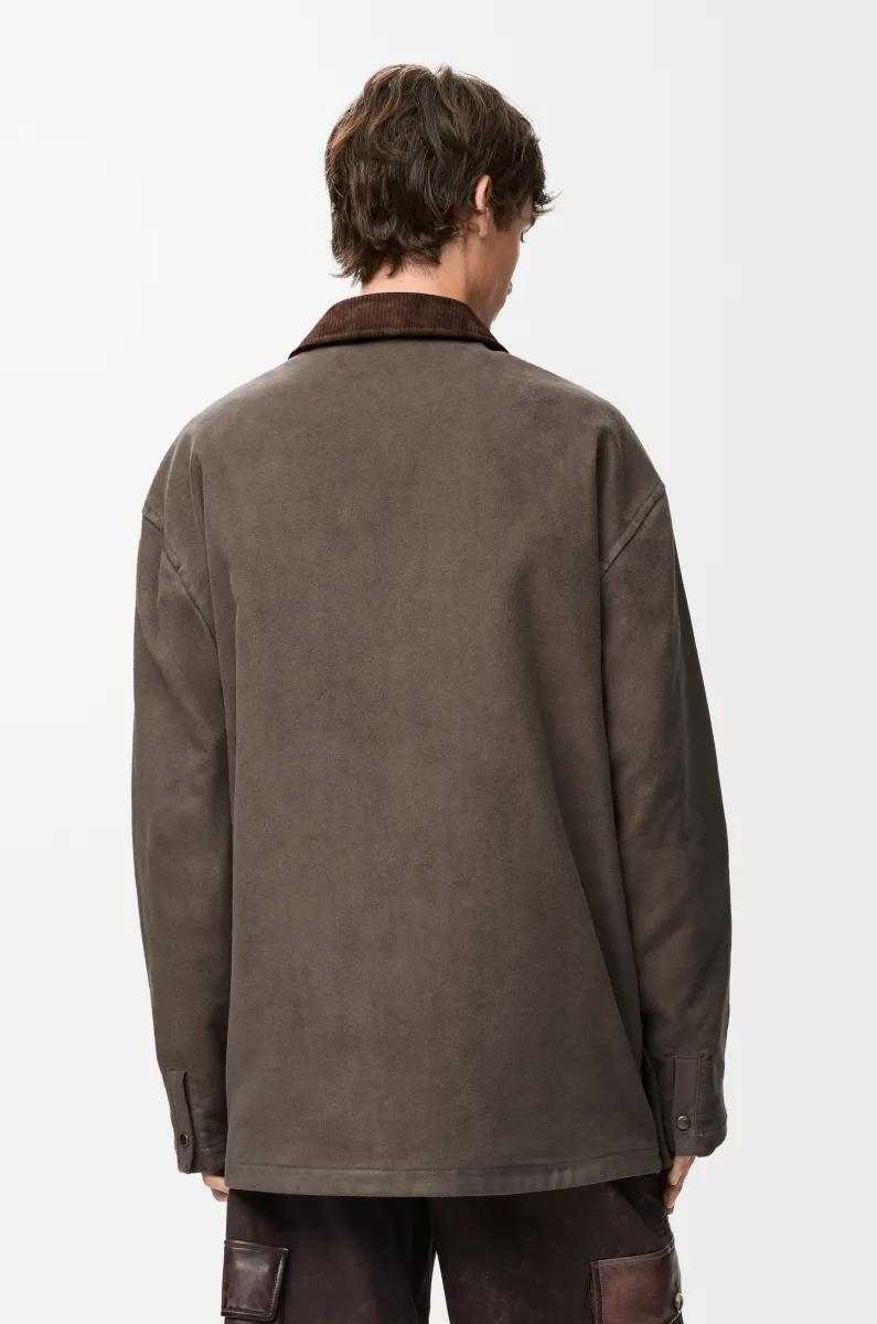 棉质混纺外套衬衫