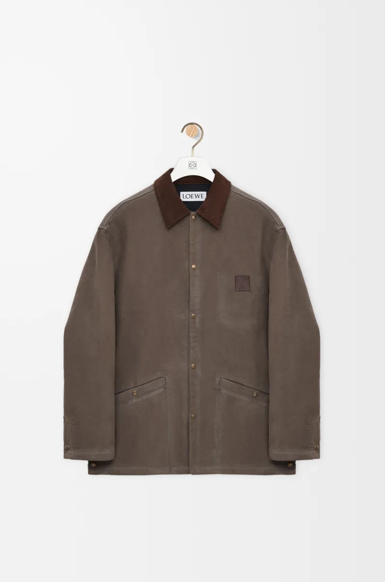 棉质混纺外套衬衫