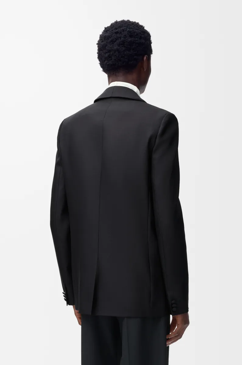 羊毛和丝绸夹克