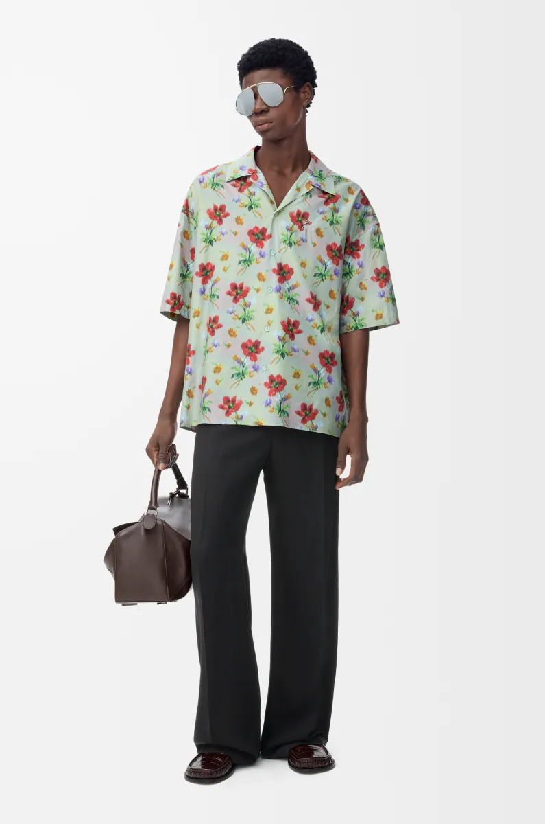 粘胶纤维混纺长裤