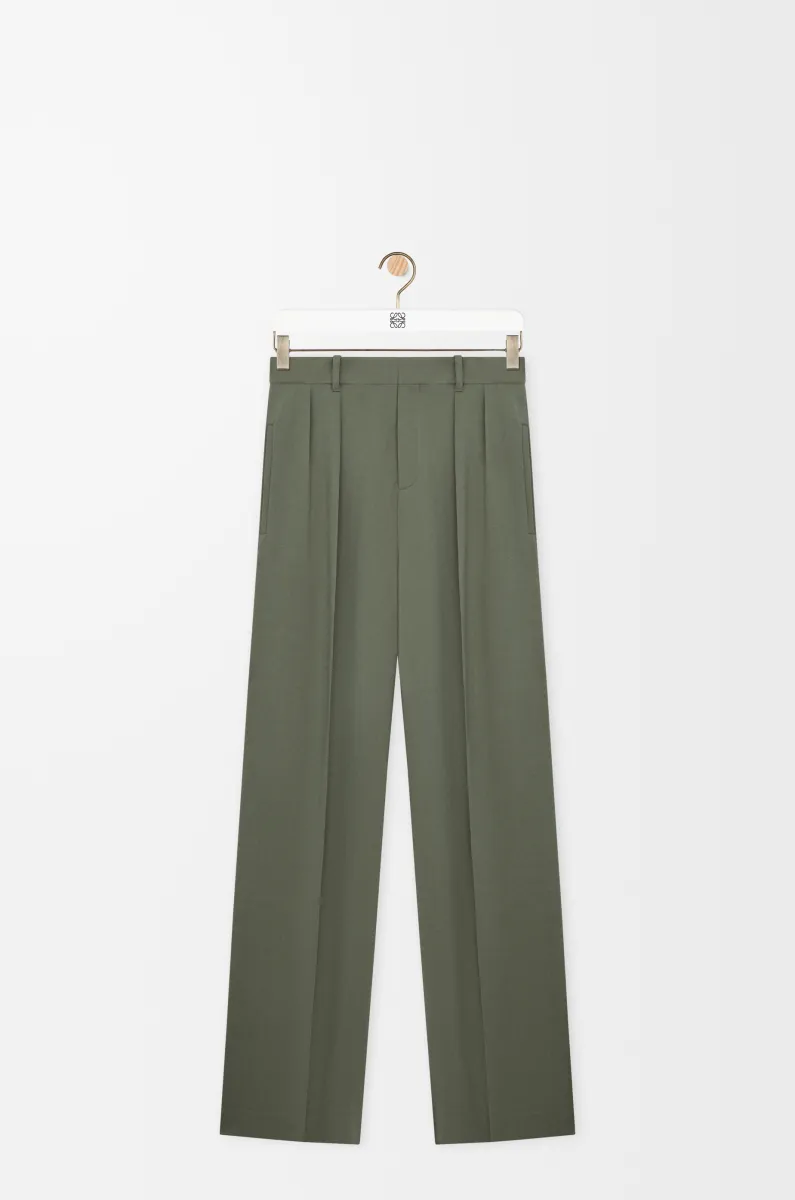 粘胶纤维混纺长裤