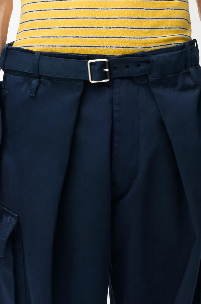 棉质工装长裤