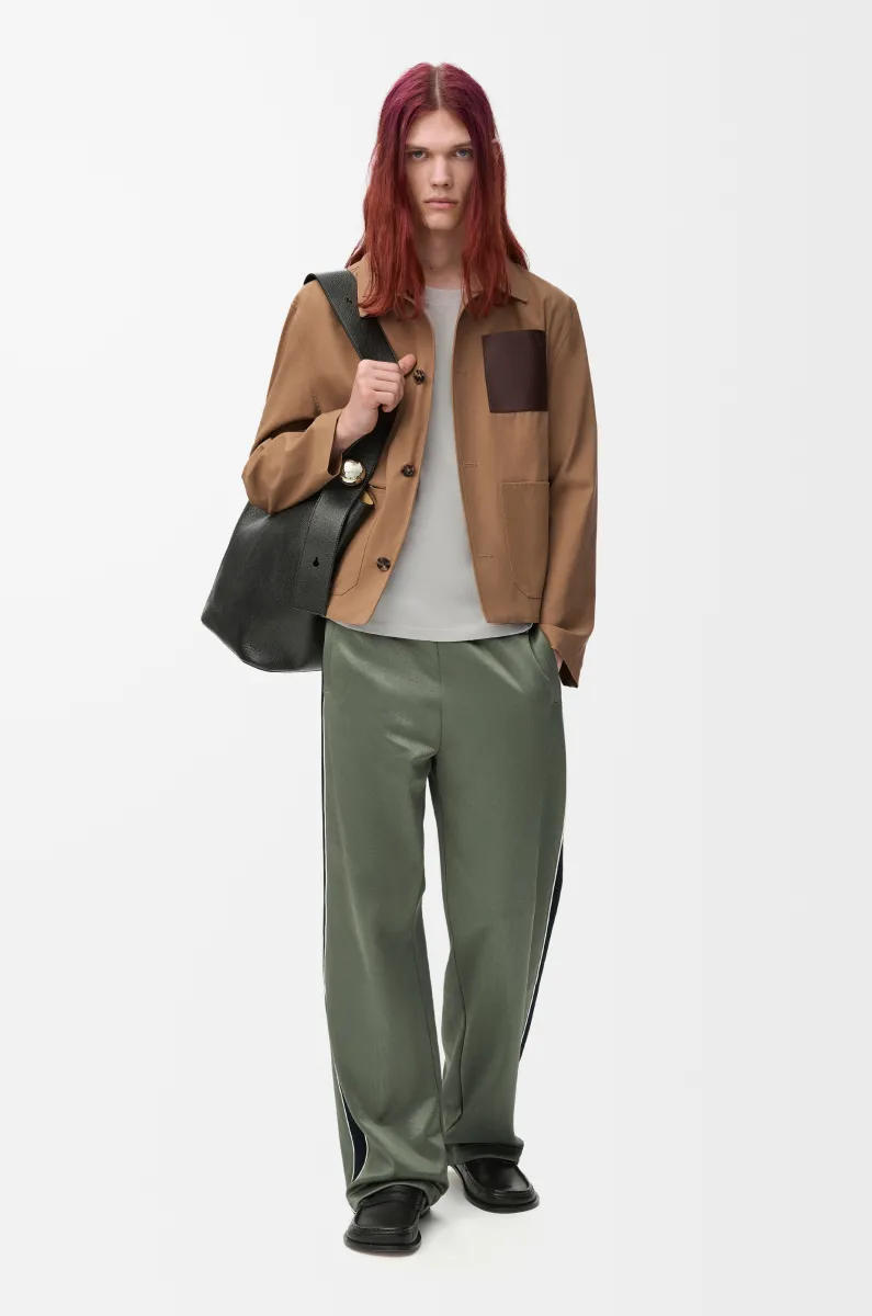 科技平纹针织运动裤