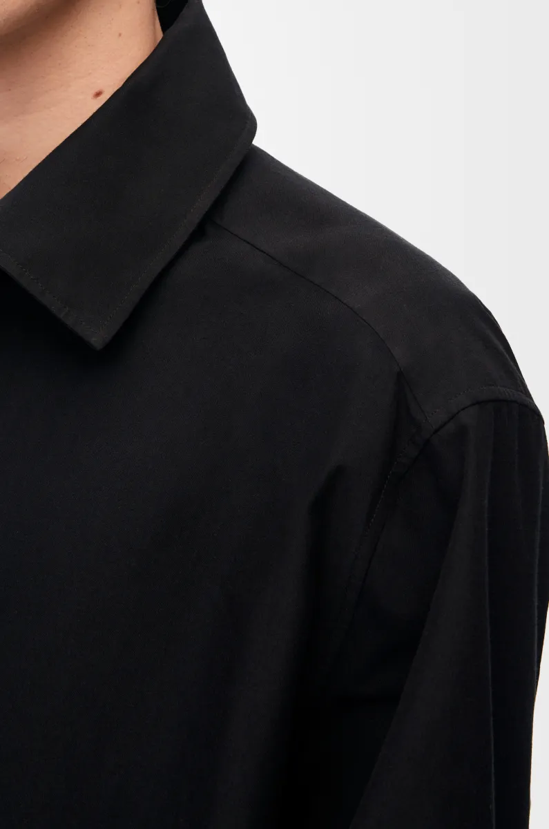 棉质连帽夹克衬衫