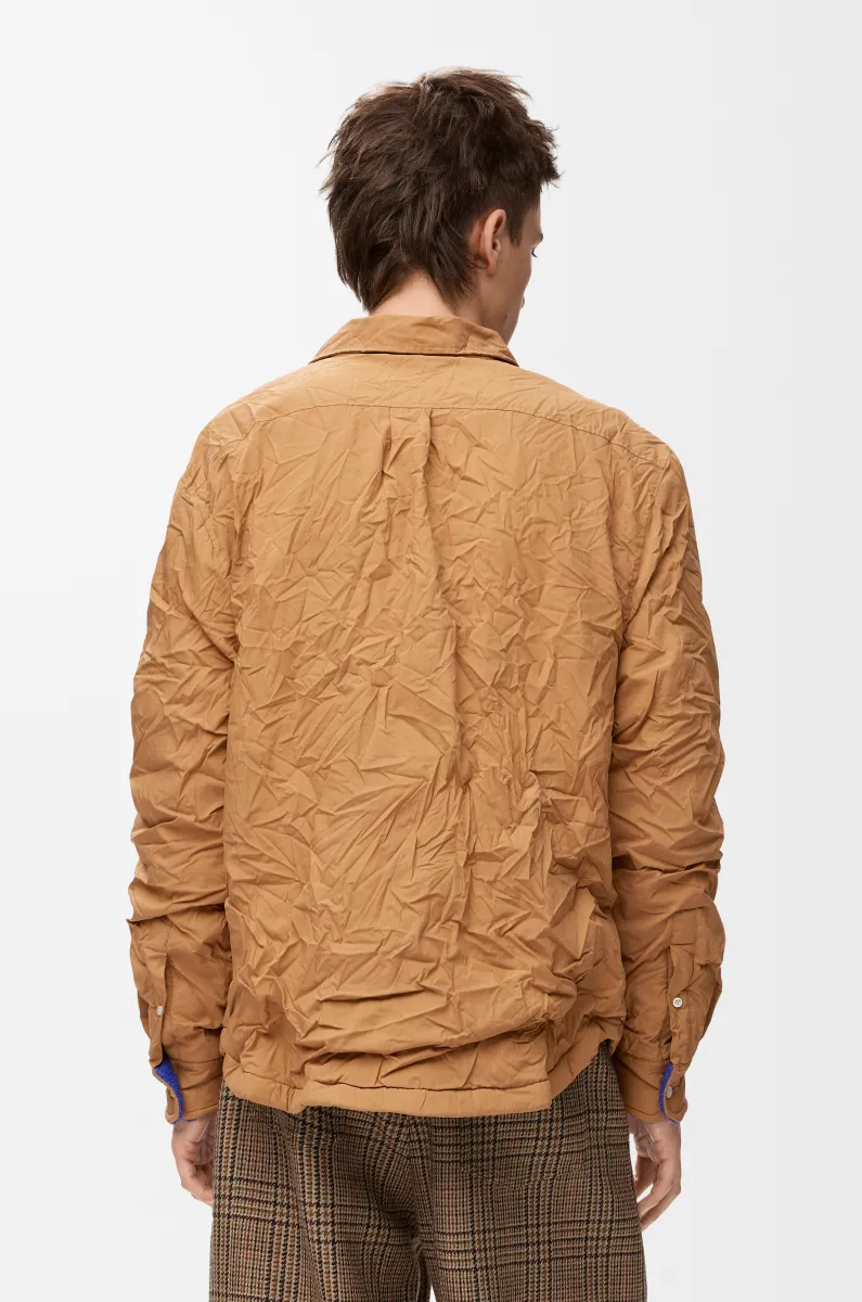 棉质混纺和羊毛混搭衬衫