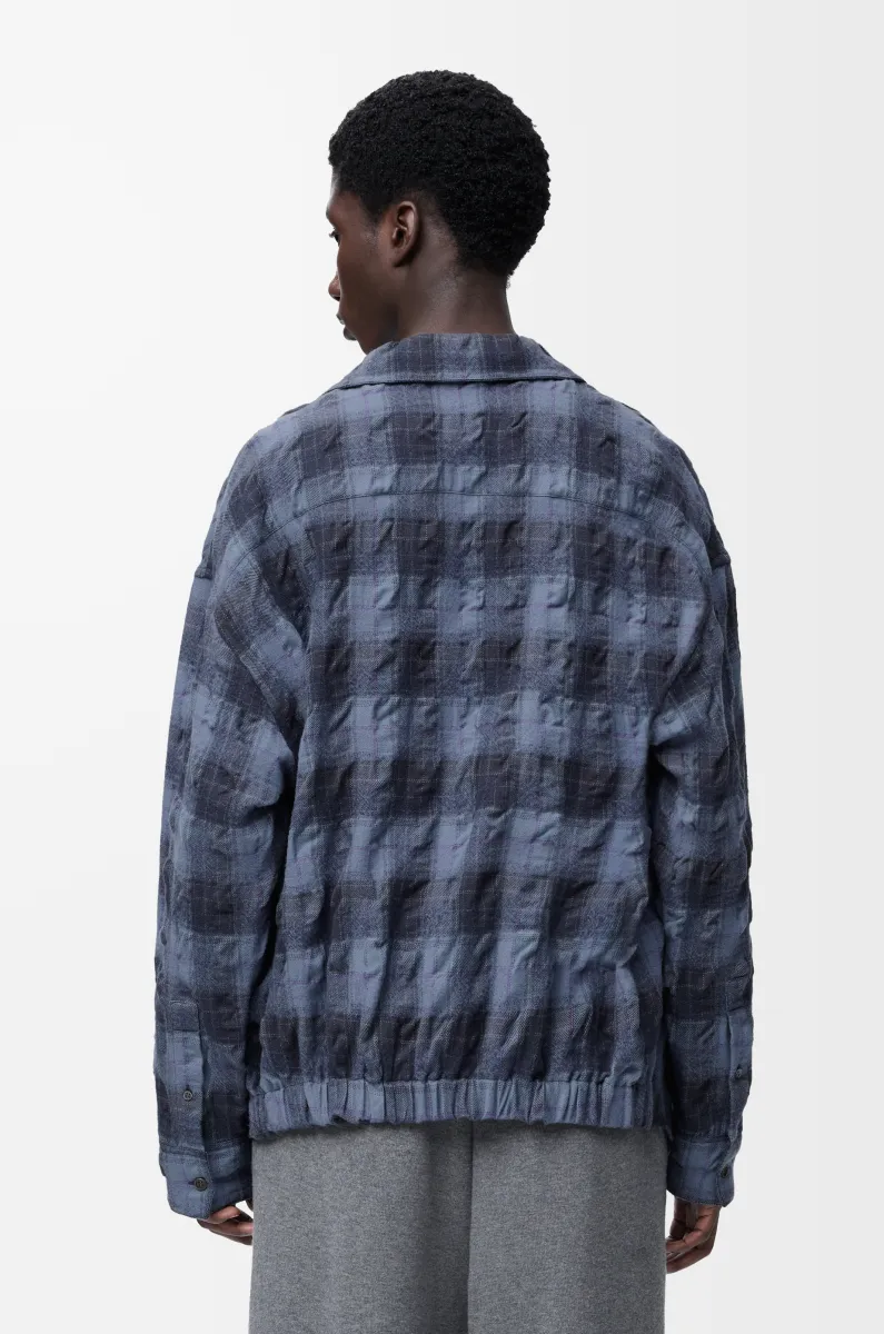 羊毛和棉质衬衫