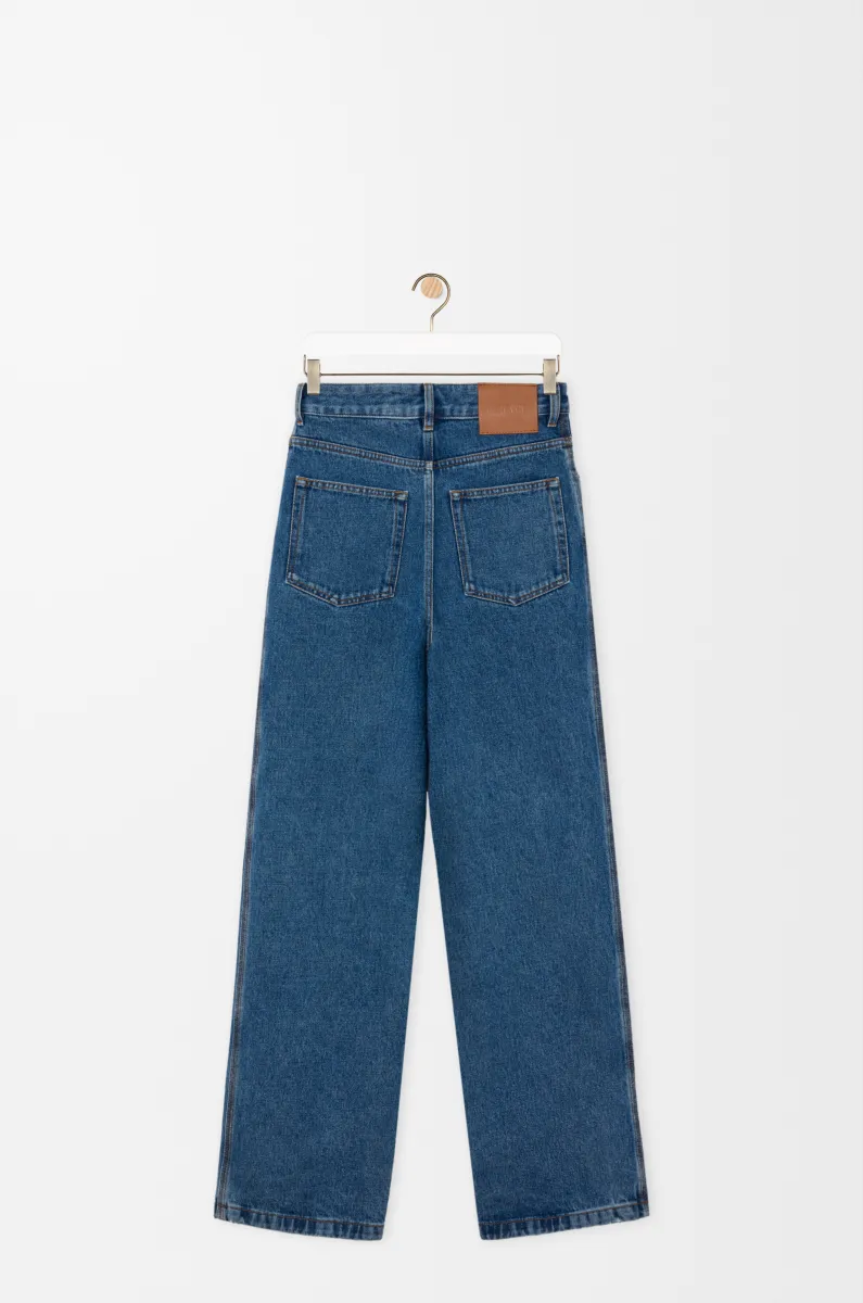 单宁布 Anagram 宽松牛仔裤