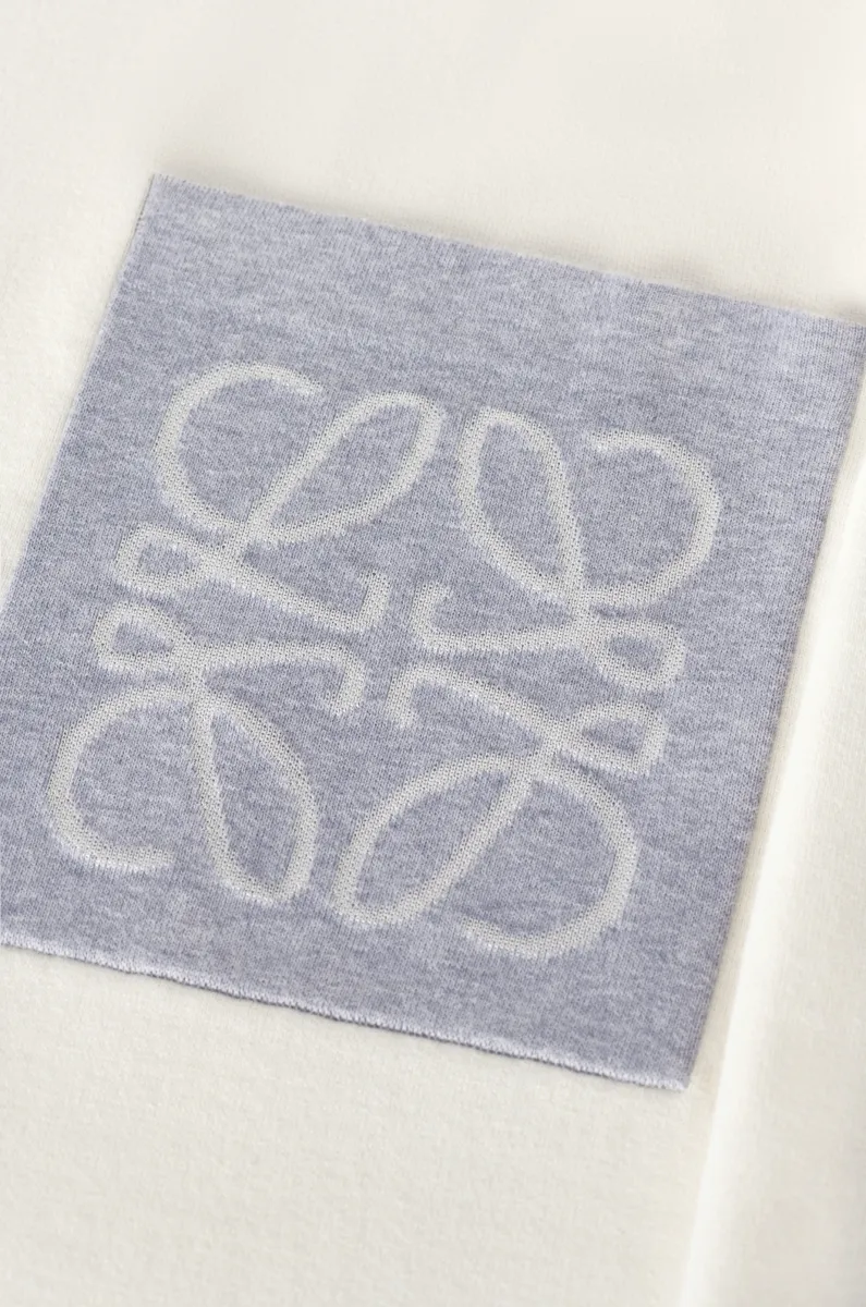 棉质混纺 Anagram 口袋毛衣