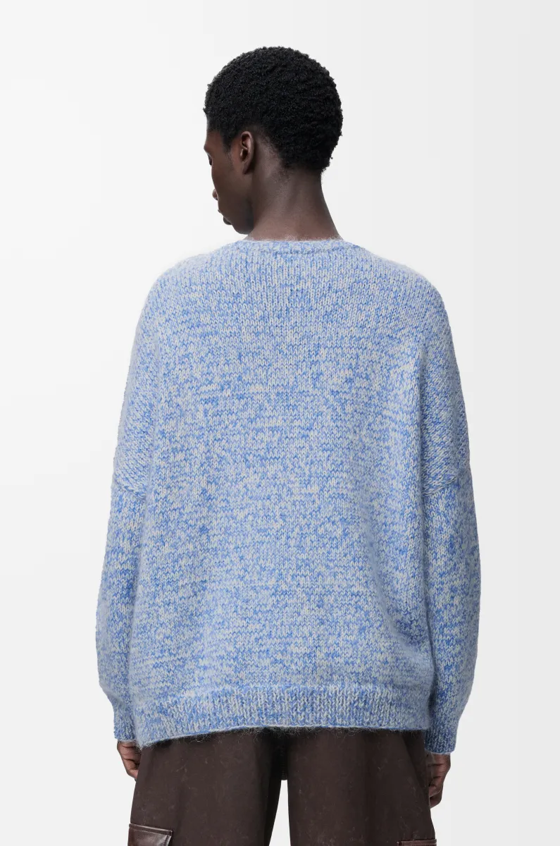 羊毛和马海毛混纺毛衣