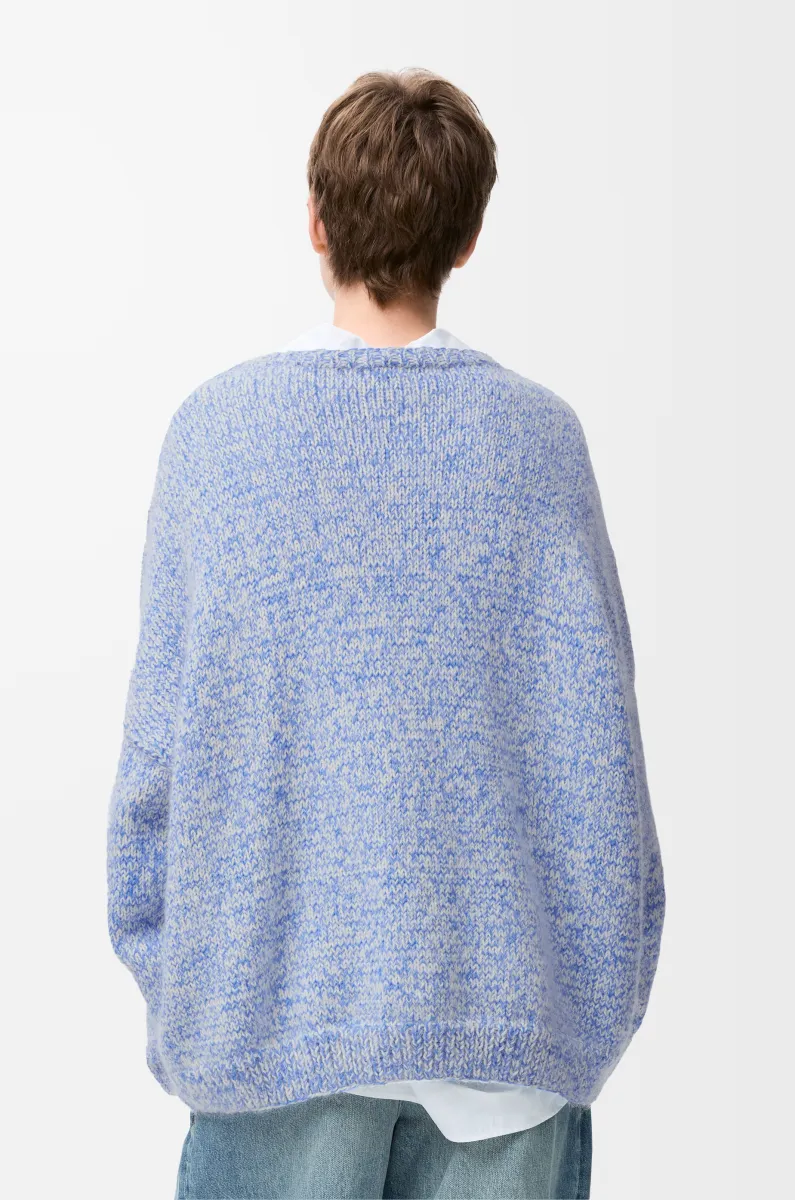 羊毛和马海毛混纺毛衣