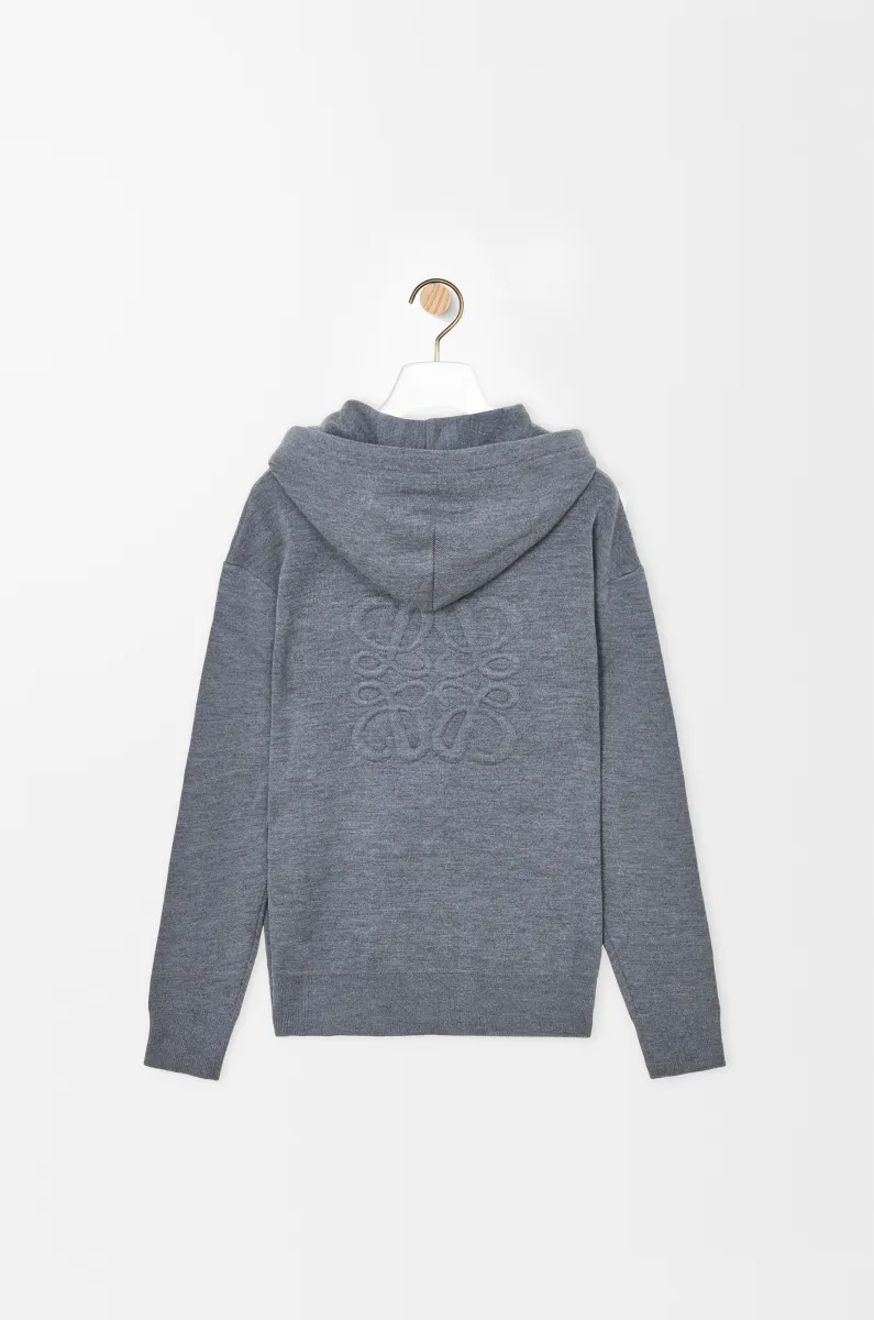 羊毛 Anagram 拉链连帽衫