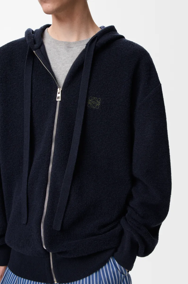羊毛 Anagram 拉链连帽衫