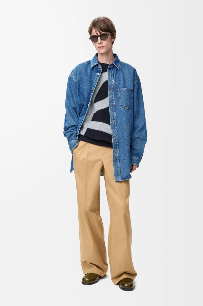 单宁布 Anagram 外套衬衫