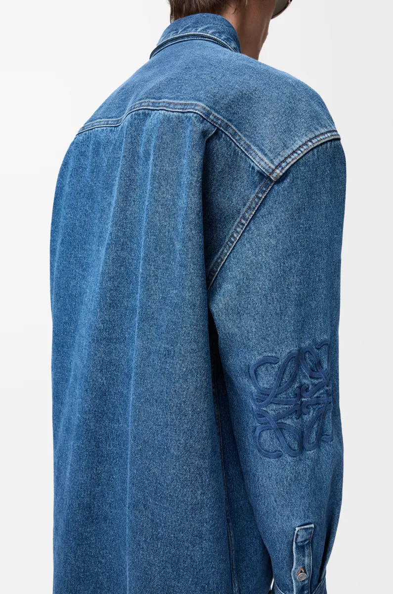 单宁布 Anagram 外套衬衫