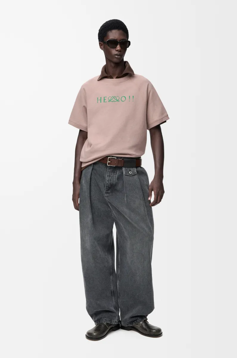 棉质短袖运动卫衣