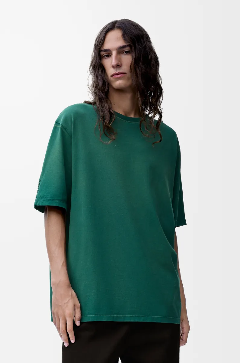 棉质宽松版型 T 恤